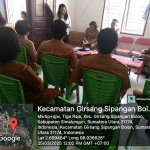 Kegiatan Minilokakarya Kecamatan Ajibata Bulan Maret 2025