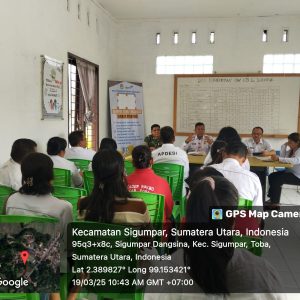 Kegiatan Minilokakarya di Kecamatan Sigumpar yang dilaksanakan pada tanggal 19 Maret 2025